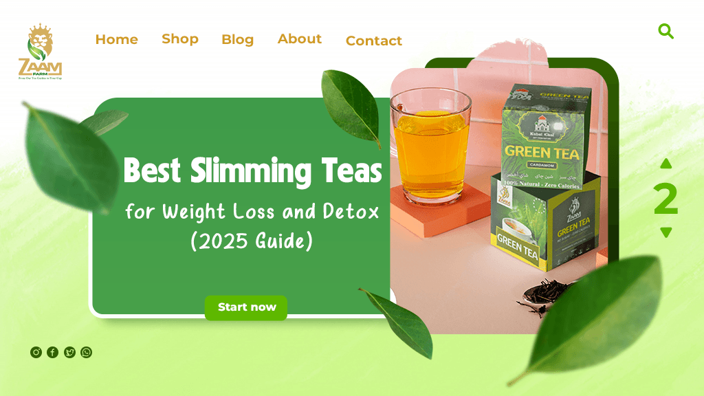 Best Slimming Teas for Weight Loss and Detox (2025 Guide)