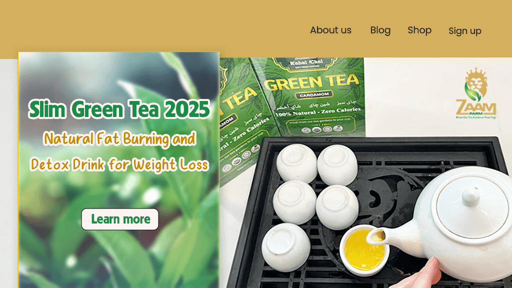 Slim Green Tea 2026
