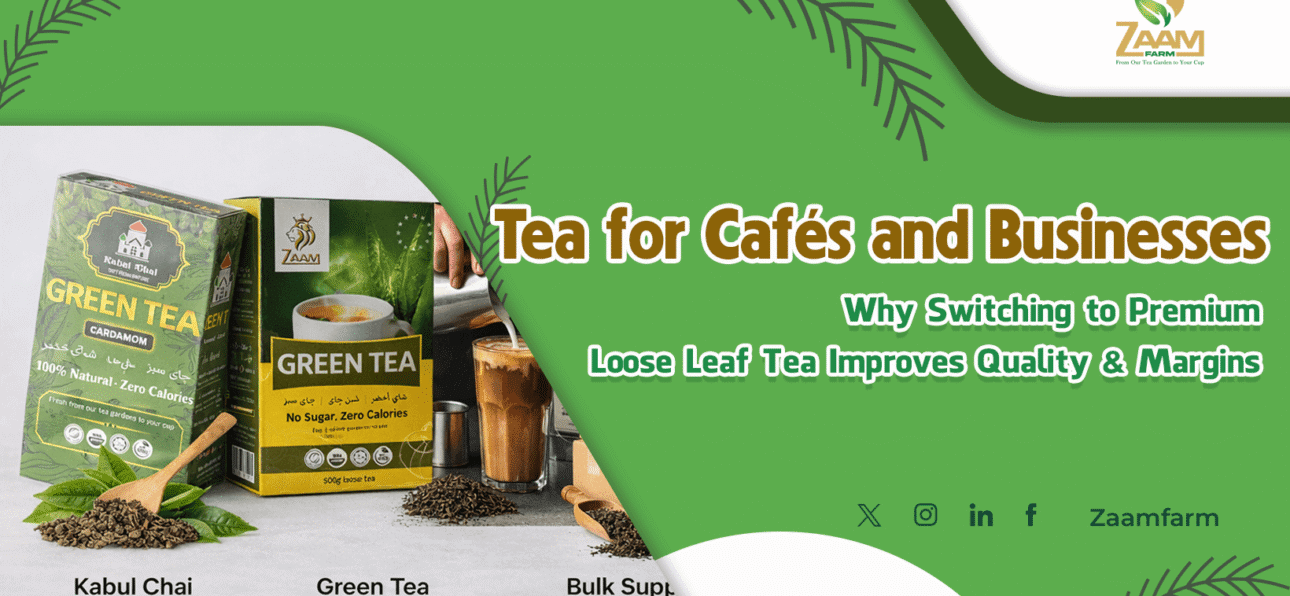 banner Tea for Cafés and Businesses