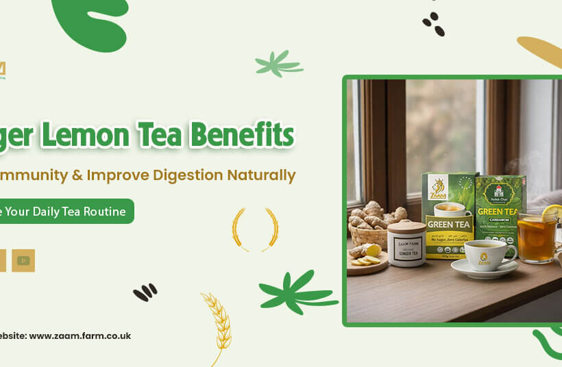 Ginger Lemon Tea Benefits banner
