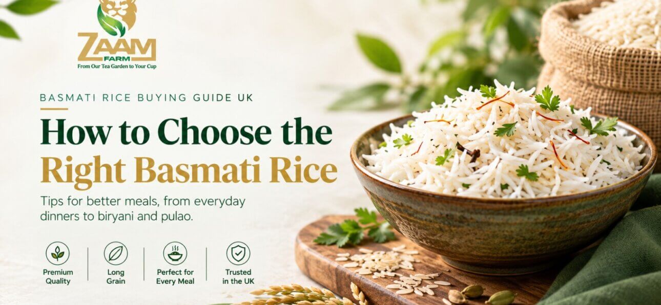 Premium basmati rice in the UK - Zaam Farm
